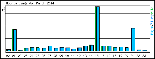 Hourly usage